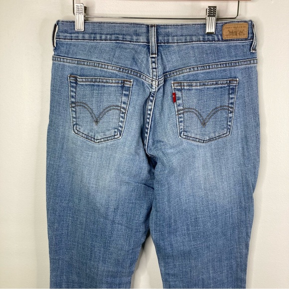 Levi's 515 Boot Cut Jeans Women's Size 6 Long Mid Rise - Picture 6 of 13